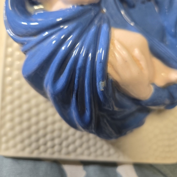 VINTAGE ceramic wall grotto Blessed Mother Madonna Virgin Mary Catholic icon - Picture 6 of 8